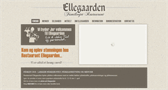 Desktop Screenshot of ellegaarden.dk