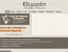 Tablet Screenshot of ellegaarden.dk